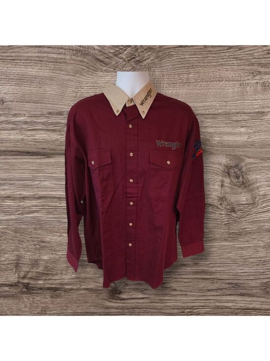 Wrangler Other - Men's Wrangler Coors Original Rodeo Long Sleeve Button Down Shirt Size XL
